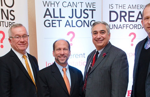 center for real estate leadership posing for photo