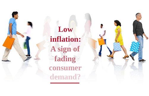 Low inflation: A sign of fading consumer demand?