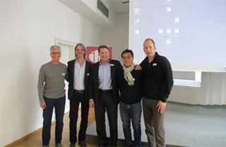 Christopher Waller (Federal Reserve Board of St. Louis), the organizers of the workshop – Martin Gervais (University of Iowa), David Andolfatto (Federal Reserve Board St. Louis and Simon Fraser University), Gabriel Lee (Regensburg and IHS), and Dr. Morris A. Davis (Rutgers Center for Real Estate).