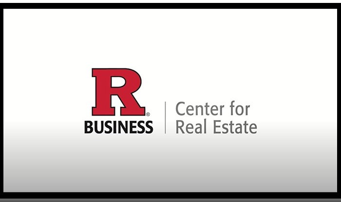 rutgers business school center for real estate logo